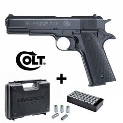 PISTOLET A BLANC COLT 1911 A1 Noir 9MM PAK