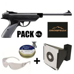 PACK PISTOLET SP500 SNOWPEAK CAL. 4.5MM