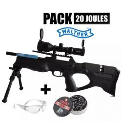 PACK CARABINE PCP WALTHER REIGN M2 CAL 5.5MM 19,9 J