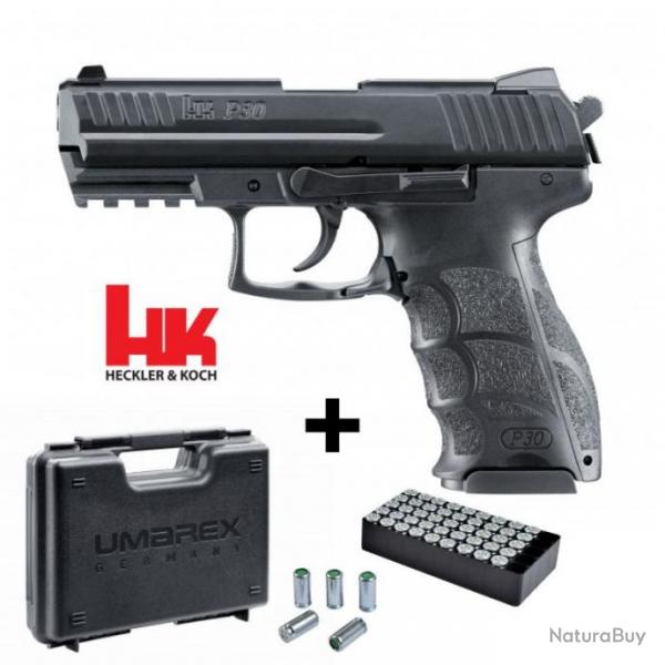 PISTOLET A BLANC HK P30 Noir - 9MM PAK