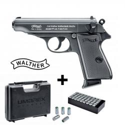 PISTOLET A BLANC WALTHER PP Bronze 9MM PAK
