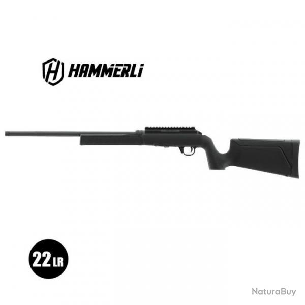 CARABINE HAMMERLI ARMS FORCE B1 CAL 22LR 10 COUPS - 20'' Noir