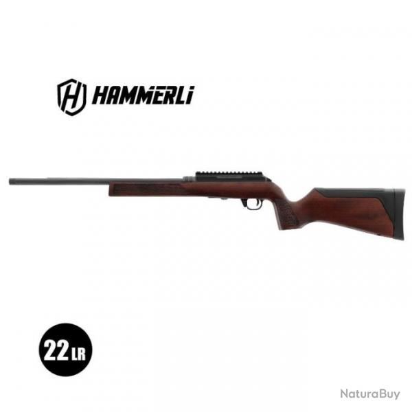 CARABINE HAMMERLI ARMS FORCE B1 CAL 22LR 10 COUPS - 20'' Marron