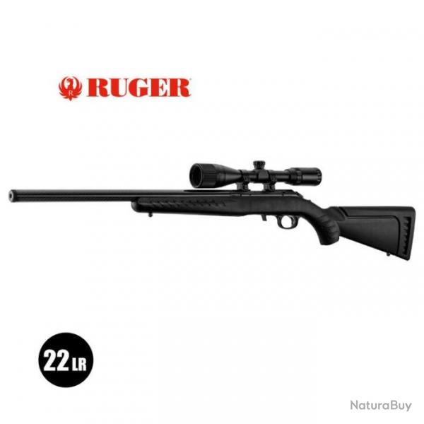 CARABINE RUGER AMERICAN RIMFIRE CAL 22LR - 22'' + LUNETTE 3-9X40