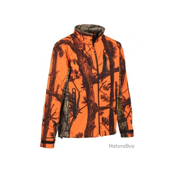 Wahoo Blouson chasse Softshell GhostCamo