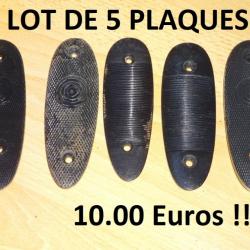 LOT de 5 plaques de couches BERETTA ZOLI FRANCHI VERNEY CARRON ....- VENDU PAR JEPERCUTE (JO1047)