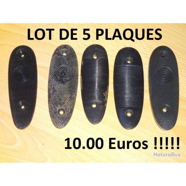 LOT de 5 plaques de couches BERETTA ZOLI FRANCHI VERNEY CARRON ....- VENDU PAR JEPERCUTE (JO1047)