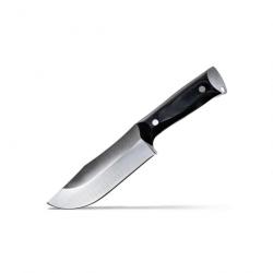 COUTEAU KODIAK-H Micarta noir lame brossée étui droitier WILDSTEER