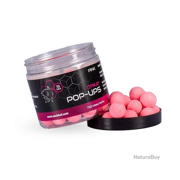 Pop Ups Nash Citruz 15mm 75g Pink