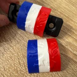 Clips Couvre-Rail Picatinny FRANCE Bleu Blanc Rouge/Drapeau Français lion pièce AR15