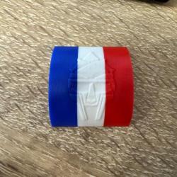 Clips Couvre-Rail Picatinny FRANCE Bleu Blanc Rouge/Drapeau Français Gladiator pièce AR15