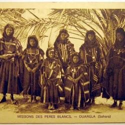 Africa Carte postale ancienne MISSIONS DES PERES BLANCS - OUARGLA, Sahara 1900's