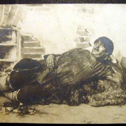 Russie tsariste Carte postale ancienne, Baranoff, paysan 1900's