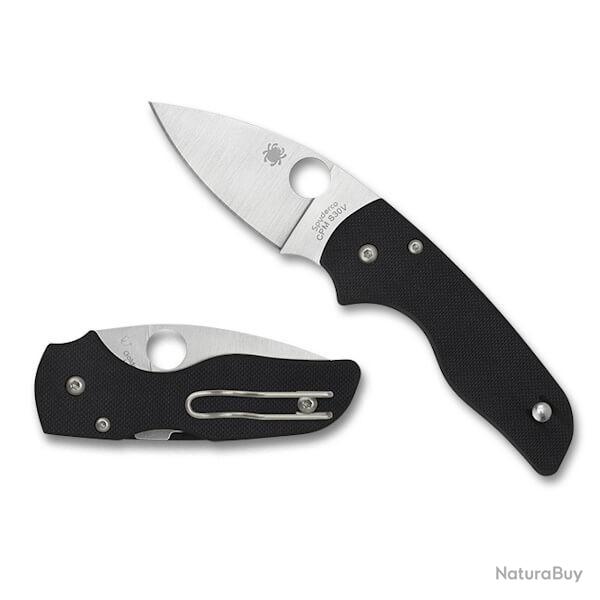 C230GP Couteau de poche Spyderco "LIL' NATIVE" Compression Lock noir