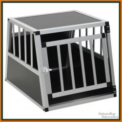 CAGE DE TRANSPORT POUR CHIEN DANS COFFRE VOITURE OU SUR MOTO AVEC GRANDE PORTE 54 X 69 X 50 CM