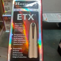 Ogive Hornady ETX sans plomb.125gr/8,1 grammes