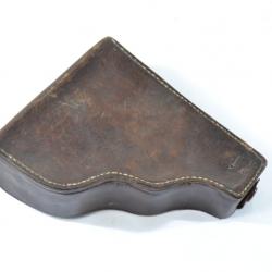 Ancien étui / holster cuir pour pistolet automatique PA, idéal 7,65mm Ruby