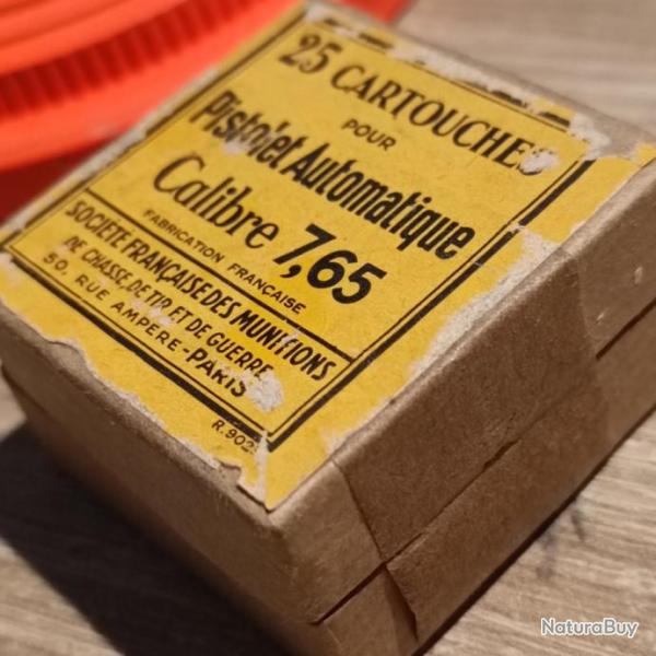 Munitions 7-65 Boite d'origine scelle (B)