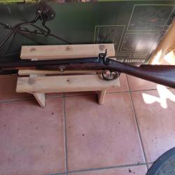 FUSIL JUXTAPOSE A PISTON AVEC BAGUETTE  D ORIGINE DE RECHARGEMENT