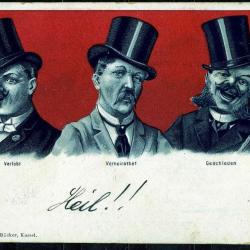 allemande Carte postale ancienne, Verlag: Robert Bucker, Kassel 1900's