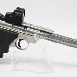 OCCASION PISTOLET RUGER MARK III Target HUNTER cal:22LR + Holosun 407C