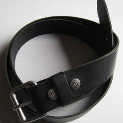 CEINTURE NOIR CUIR  Ref.029