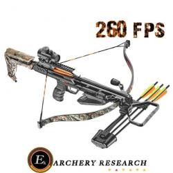 CR071M EK JAG 2 PRO CROSSBOW 175 LBS CAMO Métal Lunette 3 Flèches Etrier