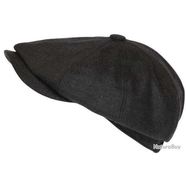 Beret Casquette Gavroche Grise Anthracite Feutre Tradition Anster Taille unique Gris