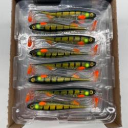 Leurre souple Fox rage slick Shad EXCLUSIF Green zébra ghost 11cm