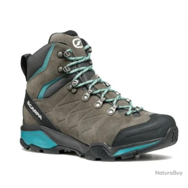 ZG Trek GTX Wmn Titanium Icefall SS24 Bleu Vert