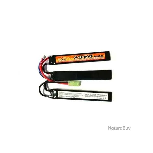 Batterie lipo 11.1v 1300mah 3 sticks