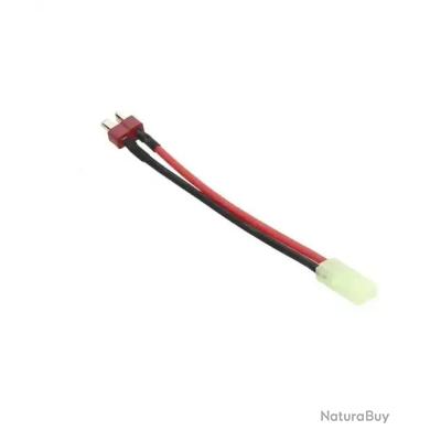 Adaptateur T-Plug Vers Mini Dean Lot De 2 - Connecteur RC Haute Puissance Pour Batterie Et ESC