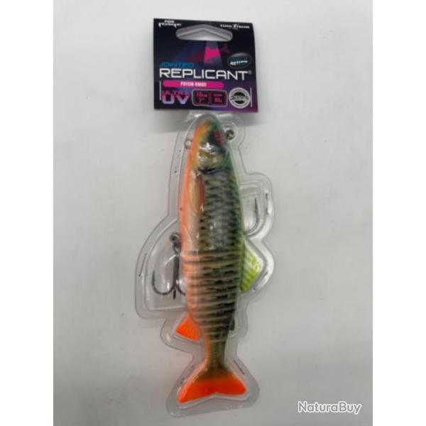 Leurre souple arm Fox rage replicant jointed  EXCLUSIF psycho roach 18cm