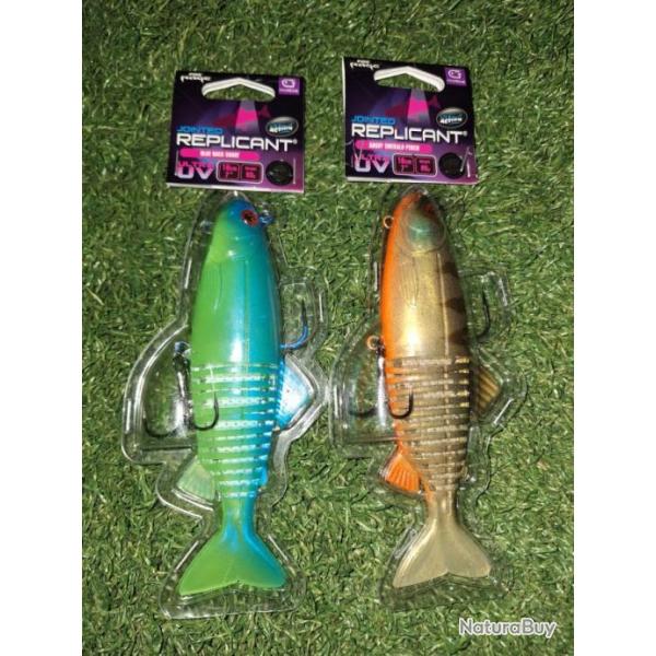 Lot Replicant jointed colori exclusif FoxRage 18cm