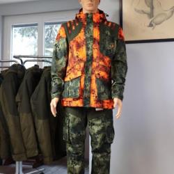 Veste Homme Stagunt Active Etanche Terra Jkt - Orange Camo