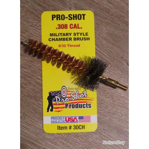 Brosse de chambre en bronze PRO-SHOT - Cal. 308