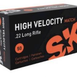 Munitions LAPUA SK high velocity match cal.22lr par 50