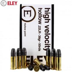 ELEY High Velocity Hollow - Munition Cal. 22LR