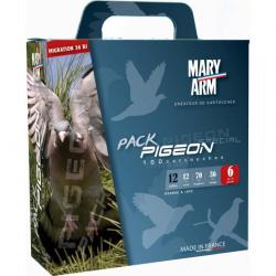 Pack 100 cart PIGEON 36g 12 70 pb