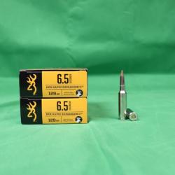 2 Boites 6.5 Creedmoor Browning 129gr whiteail