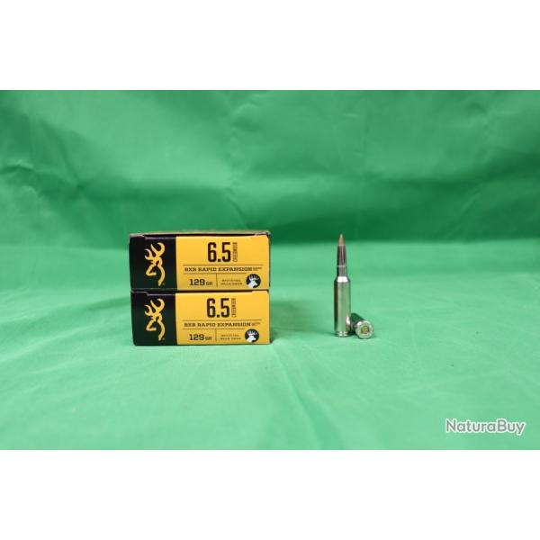 2 Boites 6.5 Creedmoor Browning 129gr whiteail