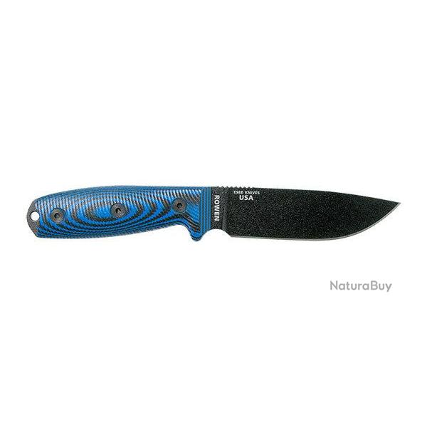 Couteau ESEE 4 - Bleu / Noir / Noir / G10