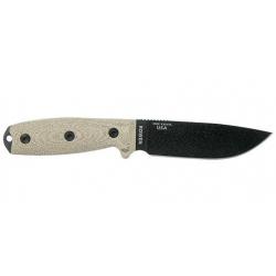 Couteau ESEE 4 - Vert clair / Noir / Micarta