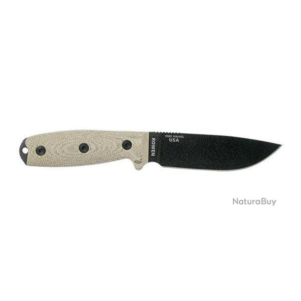 Couteau ESEE 4 - Vert clair / Noir / Micarta