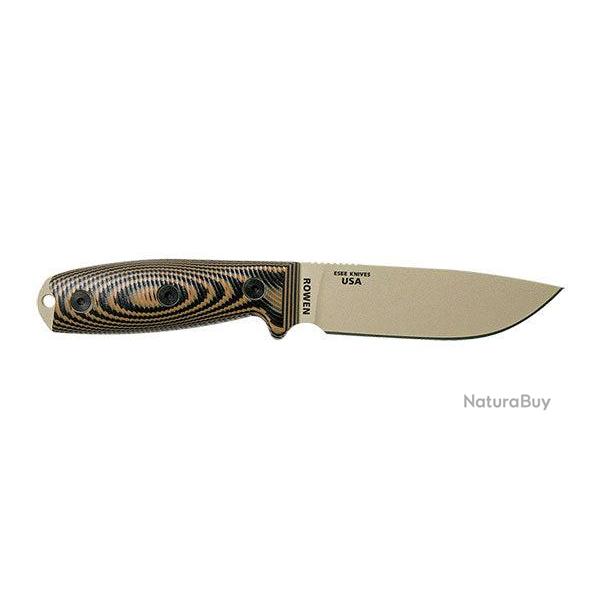 Couteau ESEE 4 - Coyote / Noir / Desert / G10