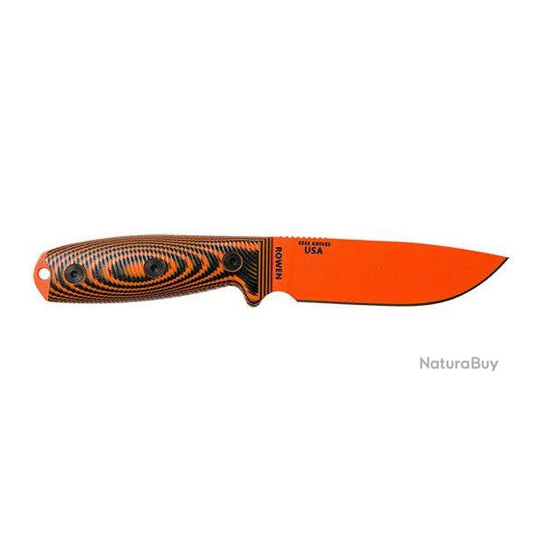 Couteau ESEE 4 - Orange / Noir / Orange / G10