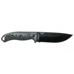 Couteau ESEE 5 - Noir / Gris / Noir