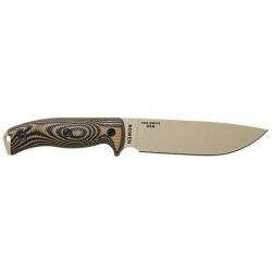 Couteau ESEE 6 - Lame Lisse - Coyote / Noir / Desert / G10