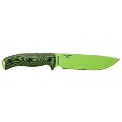 Couteau ESEE 6 - Lame Lisse - Vert / Noir / Vert Venom / G10