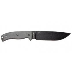 Couteau ESEE 6 - Lame Lisse - Gris / Noir / Micarta